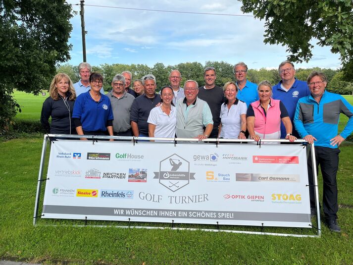Das 4. Lebenshilfe Golfturnier im Golfclub Hünxerwald war wieder ein toller Erfolg