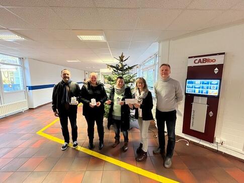 comvendo Team spendet Preisgeld für die Lebenshilfe Oberhausen