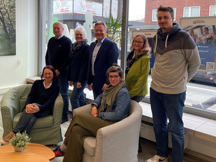 Oberbürgermeister Thorsten Berg zu Besuch